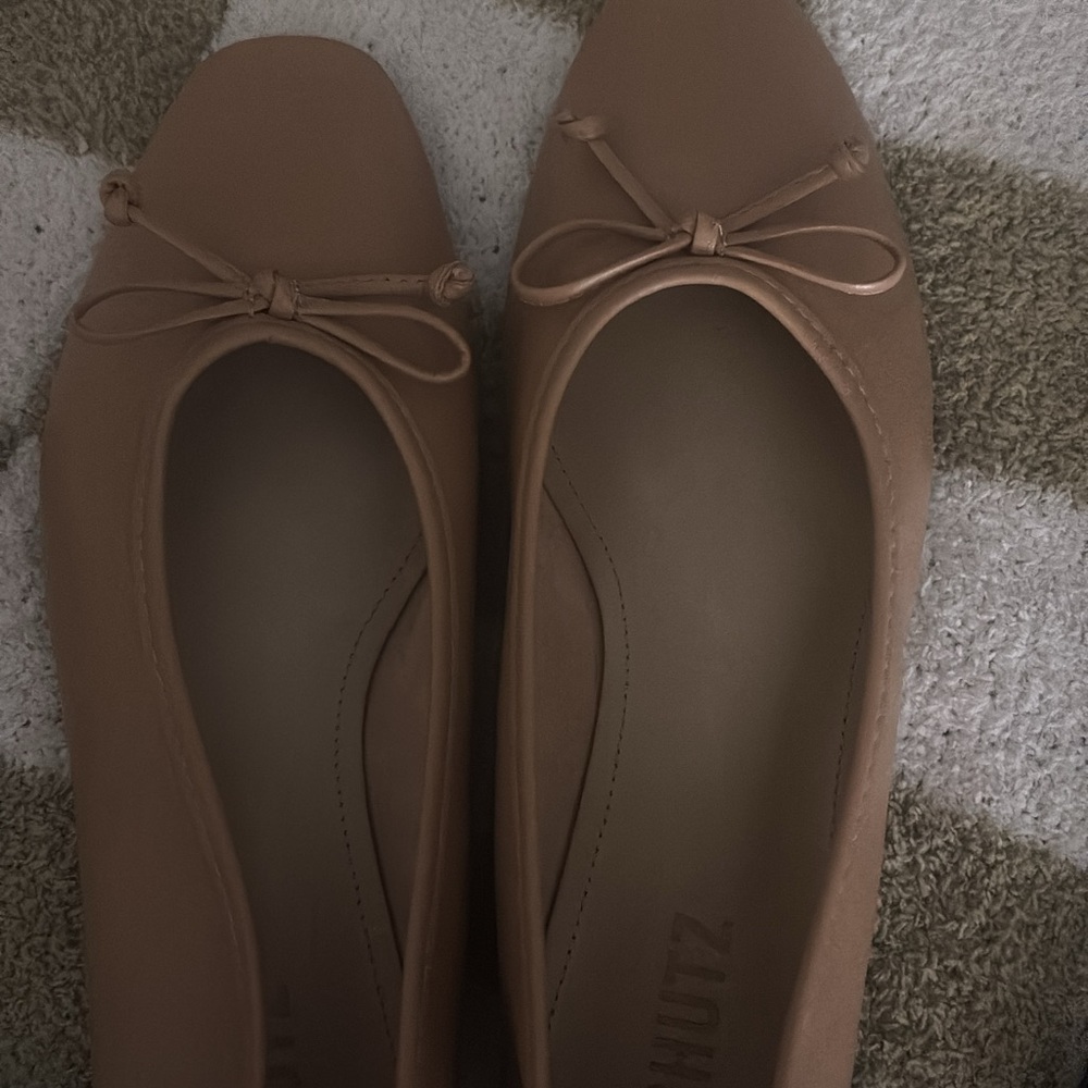 Schutz arissa leather ballet flats